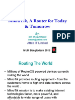 Mikrotik, A Router For Today & Tomorrow: Aftab It Limited