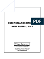 Guest Relation Manager - Full Book