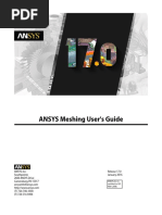 ANSYS Meshing Users Guide r170