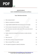 12 Chemistry Alcohols Phenols Ethers Test 05