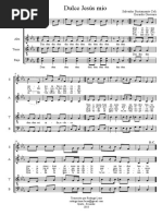 Dulce Jesus Mio SATB