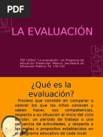 3 La Evaluación Pep 2004