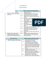 Analisis Ki KD 3.1, 3.9, 3.10