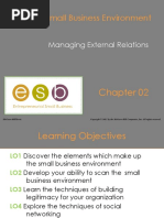 Small Business Environment: Managing External Relations