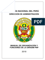 Proyecto Mof 2018 - Diradm-Direccion PDF