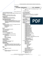 Satellite P740 Detailed Product Specification: Genuine