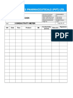 Log Book: Conductivity Meter