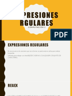 Expresiones Regulares