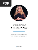 Unblock Your Abundance by Christiemarie Sheldon Workbook Nsp2