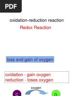 Oxidation and Reduction