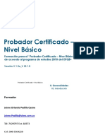 Capítulo No.1 ISTQB Probador