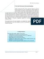 Network Analysis-Two Port Network & Network Functions