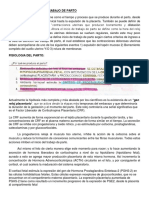 Fisiologia y Clinica de Trabajo de Parto y Dinamica Uterina