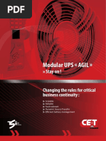 CE+T - Modular UPS - Brochure