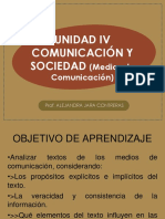 Unidad IV Medios Masivos 1