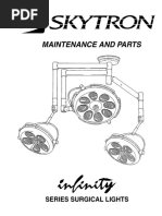 Skytron Infinity Surgical Light - Service Manual