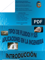 Tipos de Fluidos y Sus Aplicaciones en La Ing