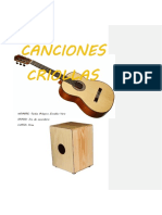 Canciones Criollas