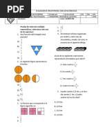 Cuarto Primaria Matematicas