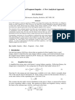 Combined Blast and Fragment Impulse - A New Analytical Approach