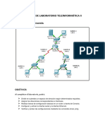 Práctica de Laboratorio Teleinformática II (Consola)