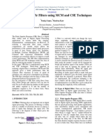 Optimization of Fir Filters Using MCM and CSE Techniques: Pankaj Gupta, Mandeep Kaur