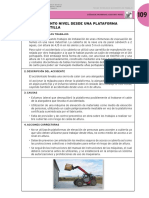 Caída A Distinto Nivel Desde Una Plataforma Sobre Carretilla