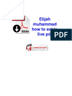 Elijah Muhammad How To Eat To Live PDF