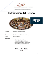 Integración Del Estado