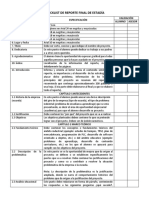 1 Checklist de Reporte Final de Estadía