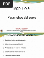 Módulo 3. Parámetros Del Suelo