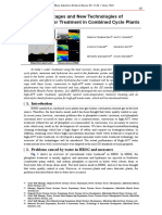 Advantages and New Technologies of High-AVT Water Treatment in Combined Cycle Plants