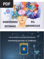 Condiciones Internas Del Aprendizaje