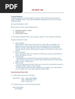 HR Abap LDB: Logical Database