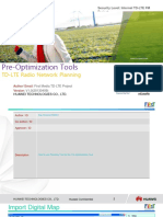 Pre-Optimization Tools: TD-LTE Radio Network Planning