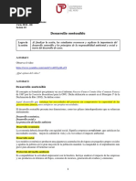 Sesión 10 - Desarrollo Sostenible (Material de Lectura)