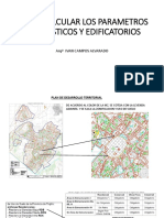 Como Calcular Los Parametros Urbanisticos y Edificatorios