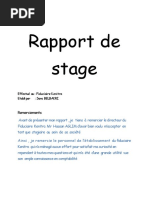 Rapport de Stage (Fudiciaire)