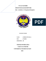 Tugas Mandiri Struktur Dasar Komputer Mata Kuliah: Arsitektur & Organisasi Komputer