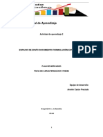 Documento Formulación Estratégica