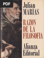 Julian Marias - Razon de La Filosofia