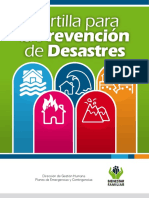 Cartilla de Prevención de Desastres