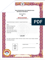 1 Draft Ijazah SD Sederajat 2016 Ego