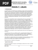 Yesos, Cales y Asfaltos