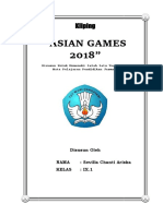 Kliping ASIAN GAMES 2018