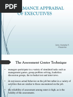 Performance Appraisal of Executives: Zeta, Marielle R. - Presenter