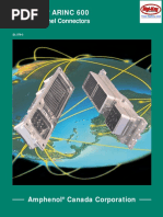 Amphenol ARINC 600: Rack and Panel Connectors