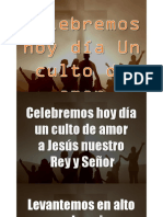 Celeremos Hoy Día Un Culto de Amor (2018)