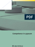 Competence in Gypsum