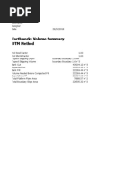 DTM Excel Report